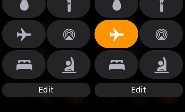 Airplane Mode on Apple Watch