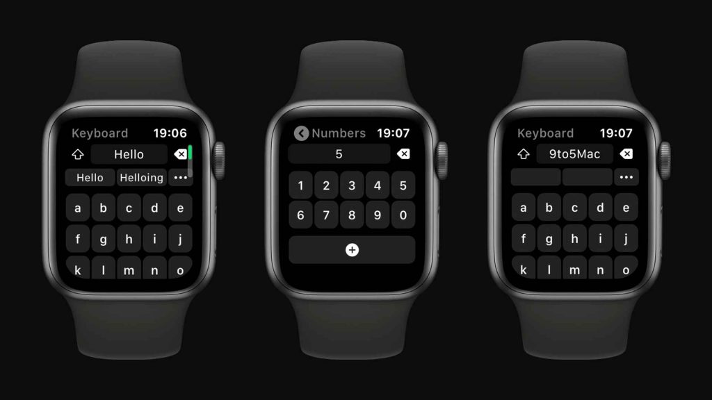 How to Type on Apple Watch Different Content