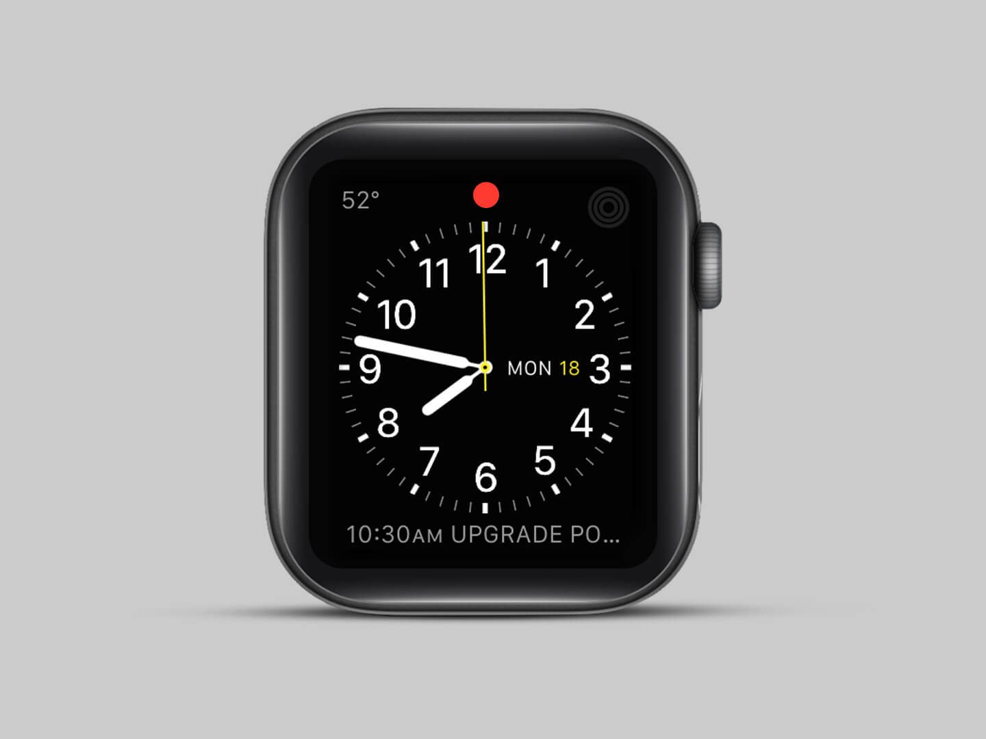 What Is The Red Dot On My Apple Watch