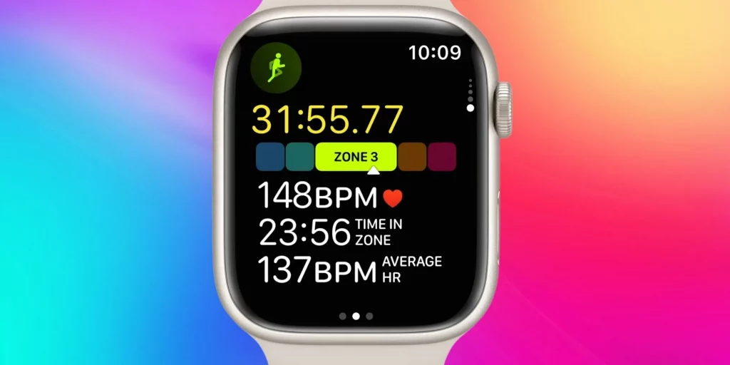 Workout Type on Apple Watch