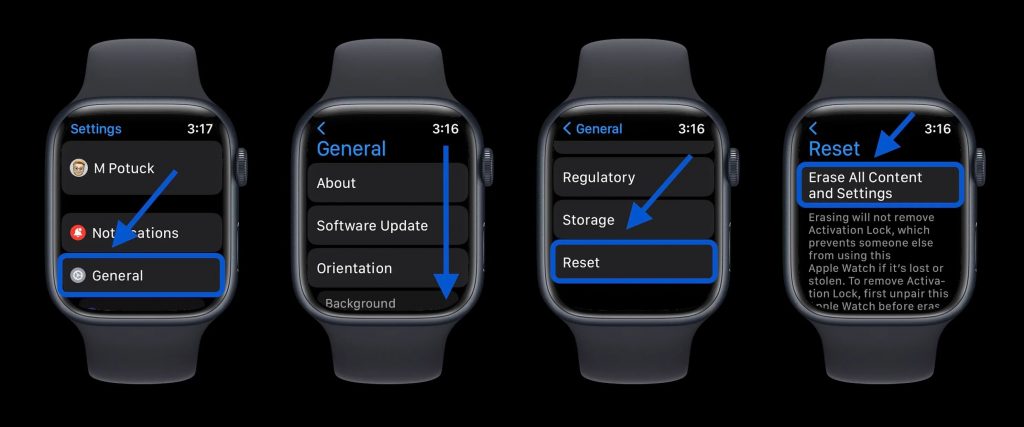 How to Factory Reset Apple Watch