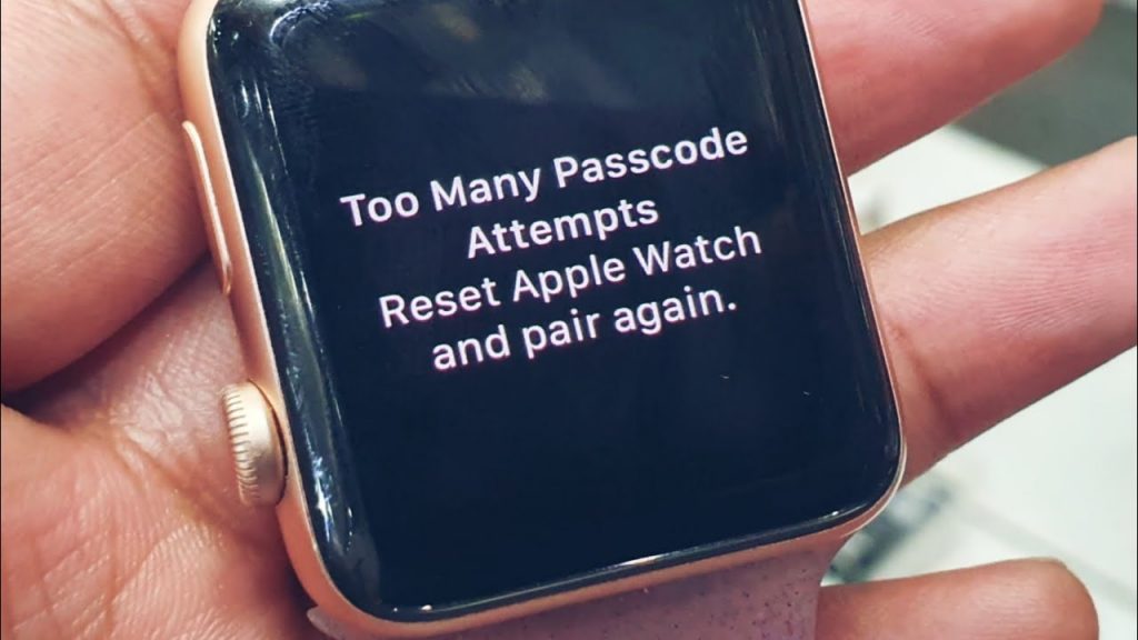 Unpairing and resetting via the Watch app